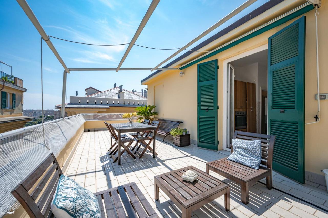 Joivy Penthouse Flat With Terrace Apartment Genova Exterior foto