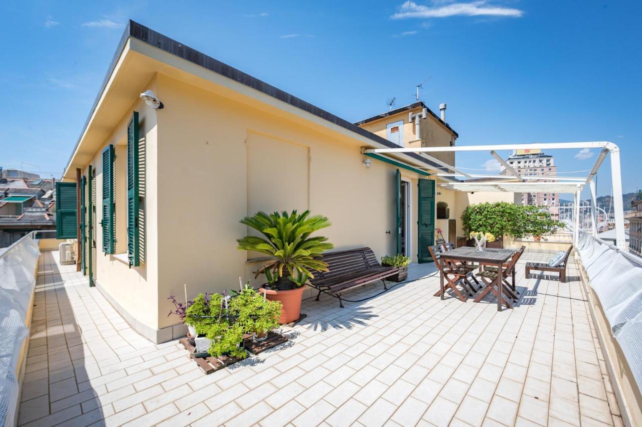 Joivy Penthouse Flat With Terrace Apartment Genova Exterior foto